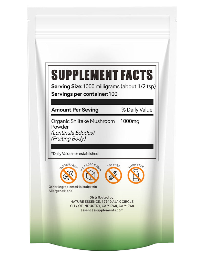Organic Shiitake Mushroom Powder
