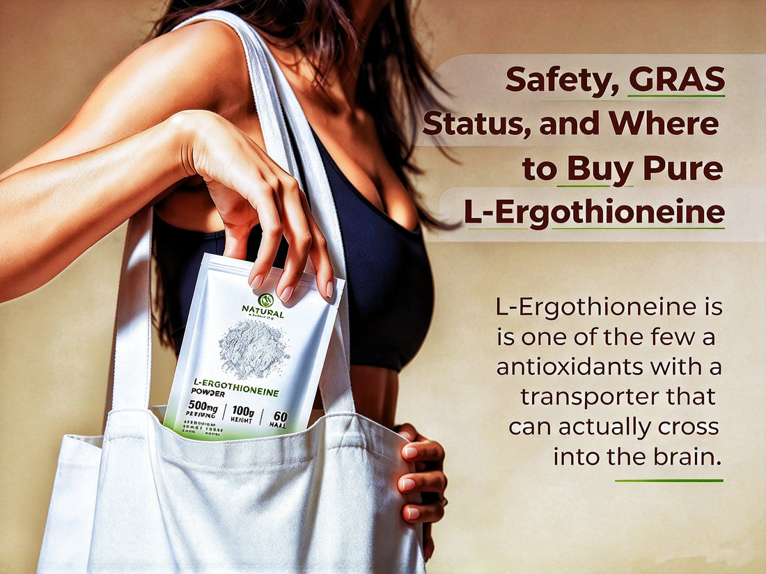 L-Ergothioneine for Women: Skin, Hormones, Sleep & Longevity