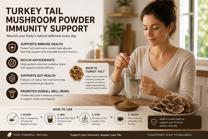 Why Is Turkey Tail Mushroom the Top Functional Mushroom Supplement