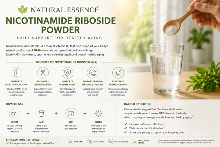 Why Nicotinamide Riboside Powder Is Popular Anti-Aging Supplement