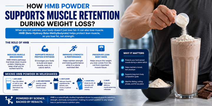 How HMB Powder Supports Muscle Retention During Weight Loss