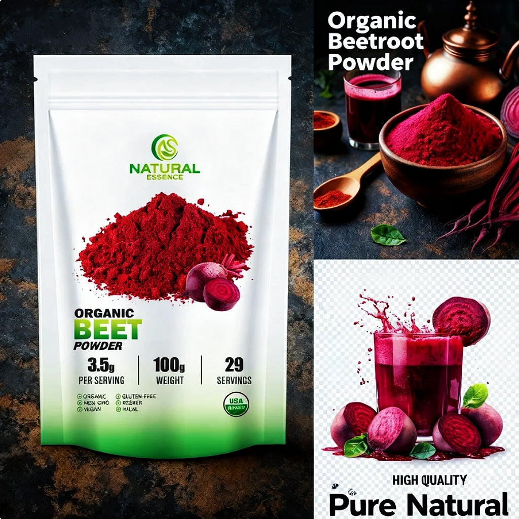 Organic Beet Powder-Super Food-Dietary supplements-small package-100g