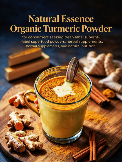 Organic Turmeric Powder–Curcumin Superfood Daily Wellness