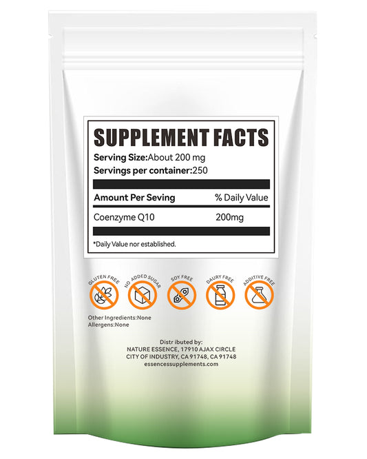 Coenzyme Q10-powder supplements-Healthy Diet And Nutrition-50G