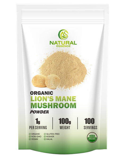 Organic Lion's Mane Mushroom Powder
