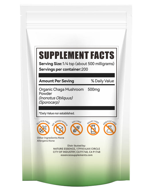 Organic Chaga Mushroom Powder