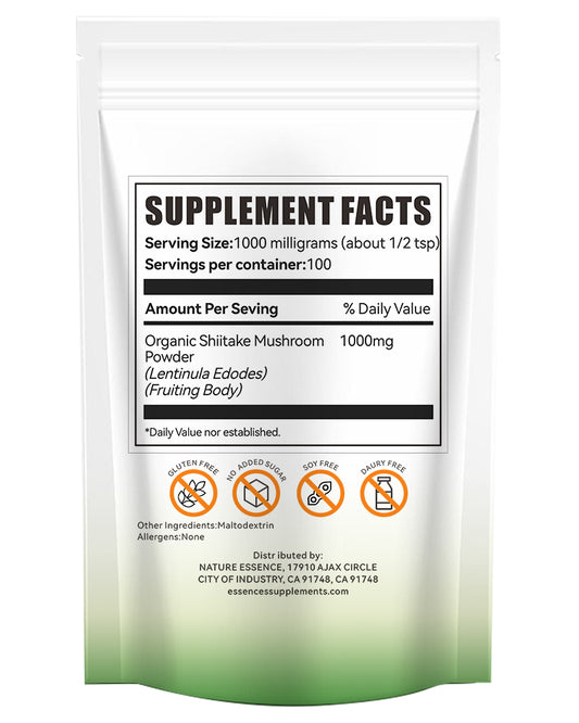 Organic Shiitake Mushroom Powder