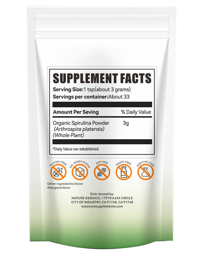 Organic Spirulina Powder