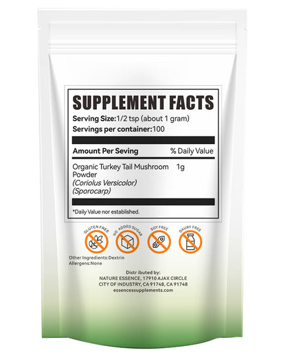 Organic Turkey Tail Mushroom Powder