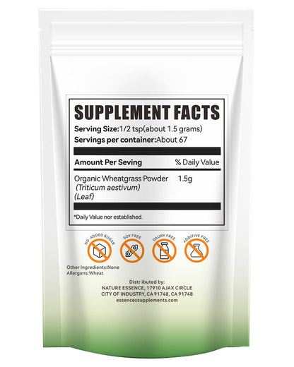Organic Wheatgrass Powder